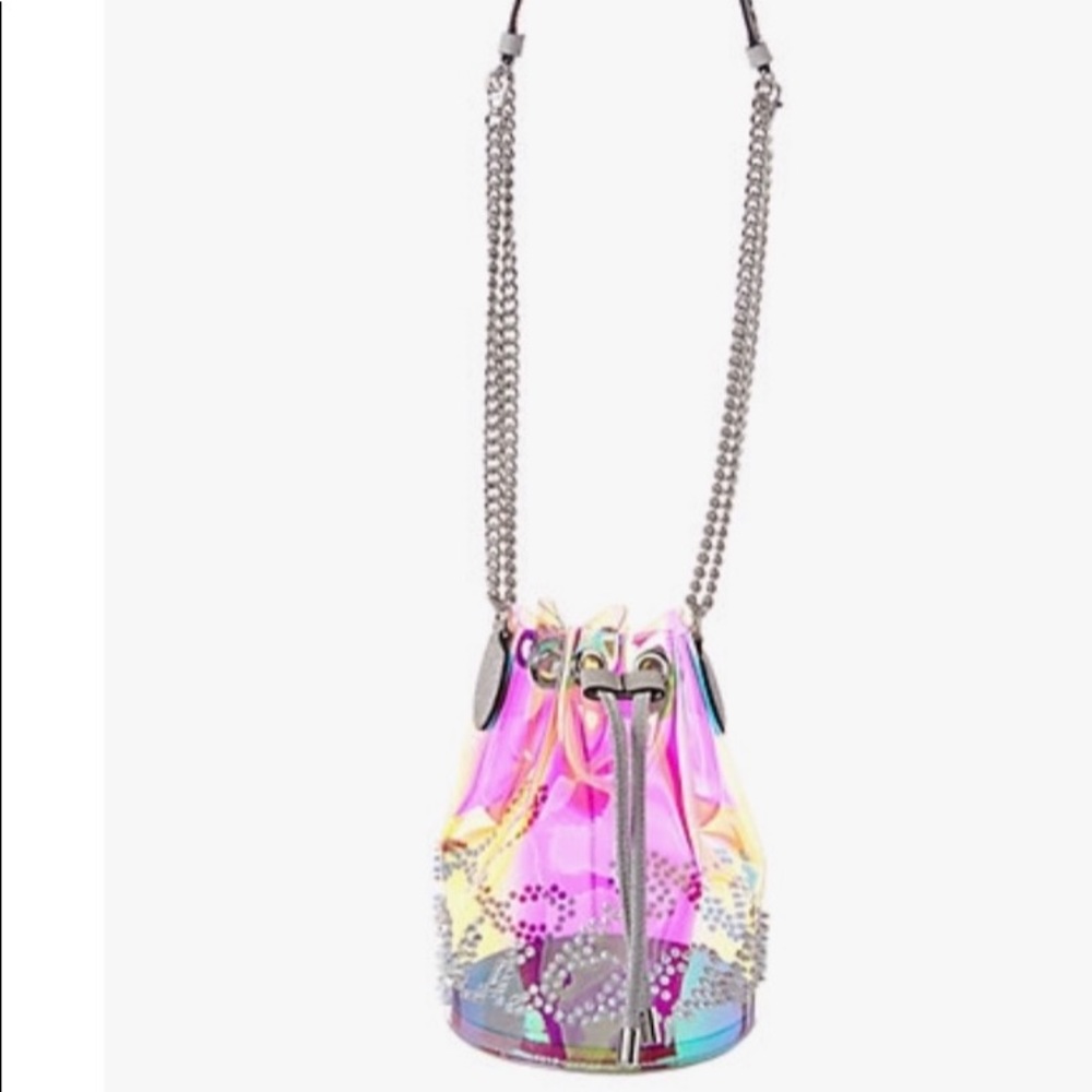 Christian Louboutin Marie Jane PVC bucket bag